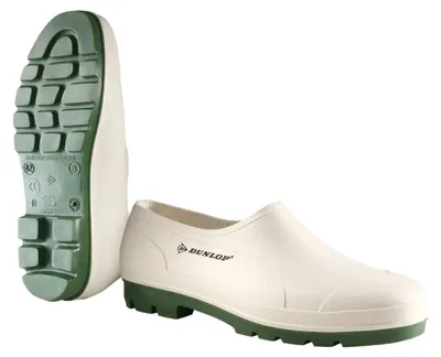 Obrázok produktu pre Dunlop PVC galoše Bicolour Wellie Shoe OB white podľa EN ISO 20347:2012 OB FO CI SRA white veľkosť 42