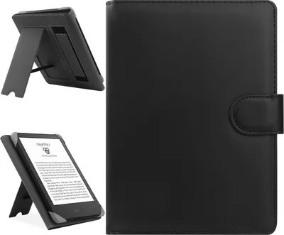 Image de Housse universelle pour Kindle Paperwhite/Kobo Clara HD 6-6.8'' Noir