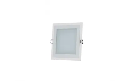 Produktbild von LED Downlight 16x16cm 12W k-w Glasrahmen