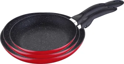 Immagine prodotto di Set di 3 padelle (16+20+24cm) in alluminio stampato sg-6855 san ignacio