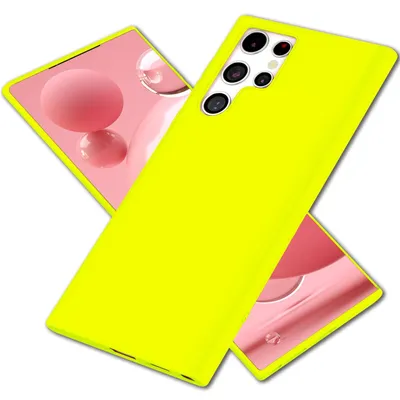 Obrázok produktu pre NALIA Farebné neónové silikónové puzdro pre Samsung Galaxy S22 Ultra Yellow