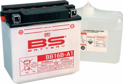 Image de Bs Battery Bb16b-a1 Batterie plomb-acide scellée    Taille unique