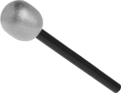 Produktbild von Atosa Mikrofon Silber Silber One Size