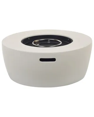 Zdjęcie produktu dla BELIANI Palenisko ogrodowe jasnoszare płyta beton GRC ø 92 cm na gaz