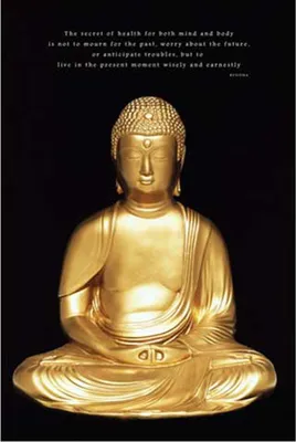Produktbild von Buddha - Motivational - Poster Druck - Größe 61x91,5 cm