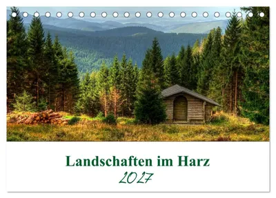 Produktbild von Landschaften im Harz (Tischkalender 2027 DIN A5 quer), CALVENDO Monatskalender