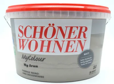 Produktbild von Schöner Wohnen - my colour Wandfarbe matt - 9531 My Iron 5,0 l