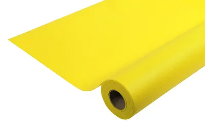 Wegwerftischdecke Spunbond-Vlies 50x1,20 m Gelb