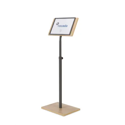 Zdjęcie produktu dla ROCADA NAT0705 Infodisplay DIN A4 132x40x30cm Holzoptik holz