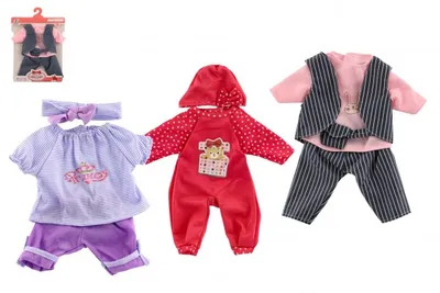 Produktbild von Anzüge/Kleider für Puppen/Babys Größe ca. 40cm Typenmix 25x32cm