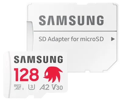 Produktbild von Samsung MB-MD128S, 128 GB, MicroSDXC, Klasse 10, UHS-I, 180 MB/s, 130 MB/s