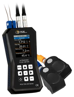 Produktbild von PCE Instruments Ultraschall-Durchflussmessgerät PCE-TDS 200+ M