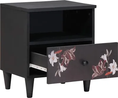 Produktbild von vidaXL Nachttisch Braun 40 x 33 x 46 cm Massivholz Mango
