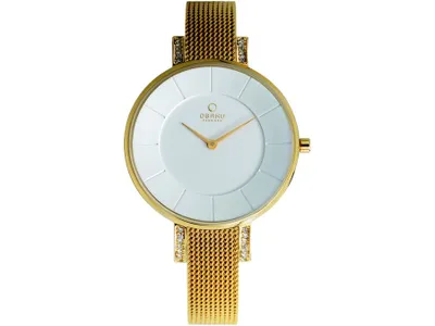 Produktbild von Obaku Denmark Damenuhr V158LEGIMG gold