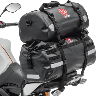 Obrázek produktu pro Sada zadních brašen na motorku # XB50 + XF30 Objem 80L Drybag Waterproof