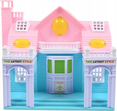 Produktbild von Mini Puppenhaus mit Möbeln & Zubehör Spielset - Kleines Traumhaus für Puppen Kinderzimmer