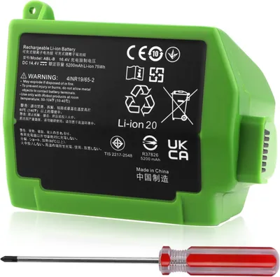 Akku 14,4V 5200mAh für iRobot Roomba S9 Serie