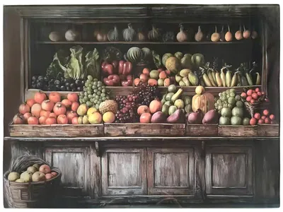 Productafbeelding van Glazen fruitschaal, 40X30Cm, voor groenten en fruit