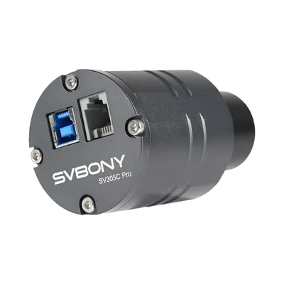 Image de Oculaire des télescopes Svbony SV305C PRO, avec autoguideur ST4, caméra planétaire IMX662 avec interface USB 3.0, 1920×1080 à 107 im/s, obturateur à rouleau