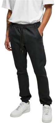 Image de Kalhoty Urban Classics Pantalon de jogging en denim tricoté realblack washed - S