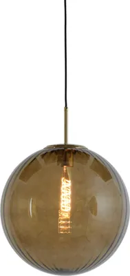 Produktbild von Light & Living - Hängeleuchte Magdala - Braun - Ø48cm Hängelampe - Esstischlampe - Wohnzimmerlampe - Schlafzimmerlampe - Wohnzimmer
