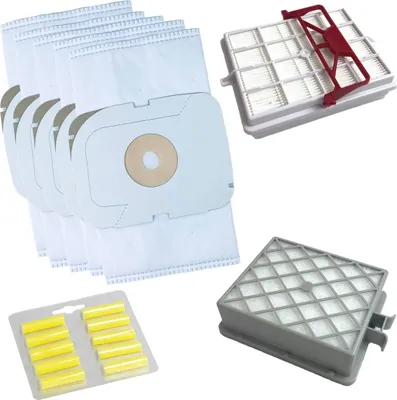 Produktbild von 10 Staubsaugerbeutel inkl. Filter Set Duft geeignet für Lux Intelligence