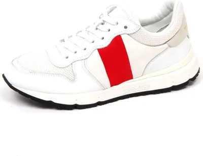 Produktbild von E9468 sneaker donna weiß/rot WOOLRICH JOHN RICH & BROS Schuh Frau