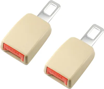 Obrázok produktu pre 2 PCS Universal Car Seat Belt Extension Buckle (Khaki)