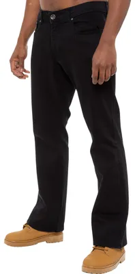 Imagen del producto de Pantalón de corte recto y cómodo - Vaqueros para hombre - Pantalón de trabajo - Con bolsillos - Talla media - Amplia libertad de movimiento