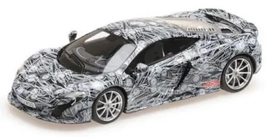 Image de Minichamps 1:43 MCLAREN 675LT COUPÉ - 2015 - CAMOUFLAGED