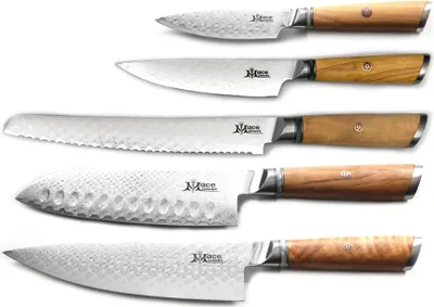 Produktbild von MaceMaker ARTEMI SanMai Küchenmesser Set 5 Stück