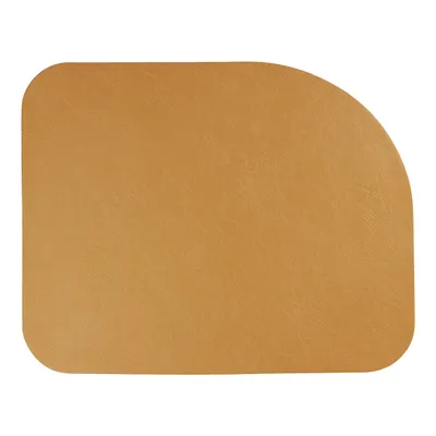 Immagine prodotto di ASA Selection organic vegan leather Tischset, Platzset, Platzdecke, Platzmatte, Untersetzer, PU, 36.5 x 46 cm, Curry / Gelb, 78450076