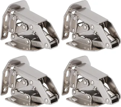 Image de 4set Charnières de Cabinet T���rshaped T��rscharning -Kit pour meubles de penderie