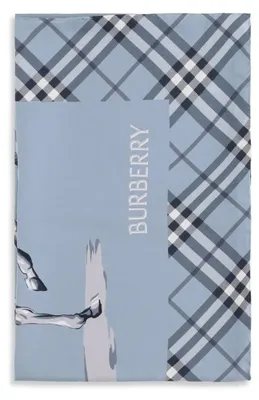 Produktbild von Burberry Schal aus Seide in Blau 8125814_C3263