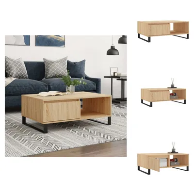 Produktbild von vidaXL Couchtisch Sonoma-Eiche 90x60x35 cm Holzwerkstoff -  Couchtische