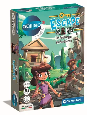 Zdjęcie produktu dla Escape Game - The Trials of the Parthenon - Clementoni 59335 - (Zabawki / Gry planszowe)