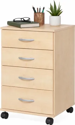 Produktbild von Rollcontainer Ahorn Schubcontainer Container Büroschrank #1940