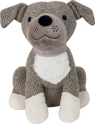 Produktbild von Turstopper - Hund - grau/weis - Polyester - 28 cm - Tiere - Kinderzimmer - Schutz