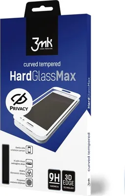 Productafbeelding van 3MK HardGlass Max Privacy, beschermglas voor iPhone XS Max, 1 stuk