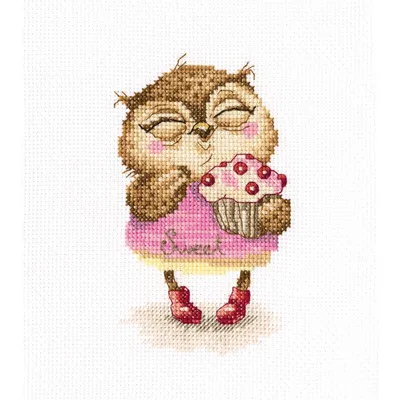 Obrázek produktu pro RTO křížková výšivka - sada "Naschkatze" C232, počítaný vzor, 10x15 cm