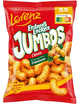 Produktbild von ErdnußLocken Jumbos Classic 150g