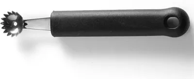 Zdjęcie produktu dla HENDI Kugelausstecher geriffelt, Schwarz, (L)150mm