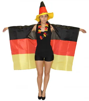 Produktbild von Poncho Deutschland WM EM Fan Fanartikel