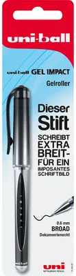 Immagine prodotto di Mitsubishi 146897 Mitsubishi Gelroller UB GEL IMPACT schwarz BK