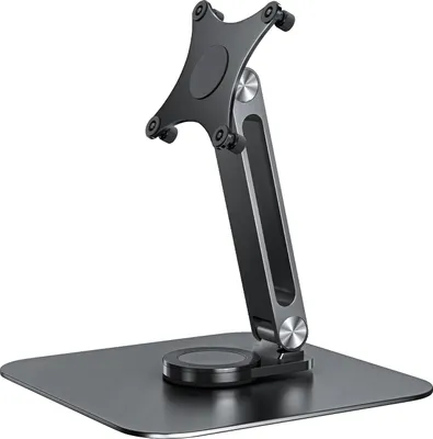 Produktbild von Monitorständer, Aluminiumlegierung, 360-Grad-Drehung, schwarz