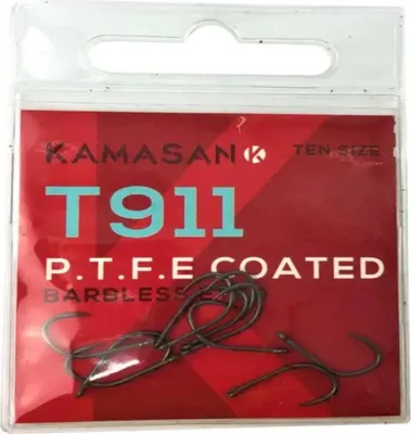 Obrázek produktu pro Rybářský háček Kaprový háček Kamasan T911 P.T.F.E osten velikost 16