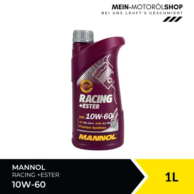 Produktbild von Mannol Racing + Ester 10W-60 1 Liter