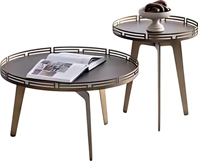 Produktbild von Kompakter Couchtisch mit modernem Design und praktischer Ablagefläche