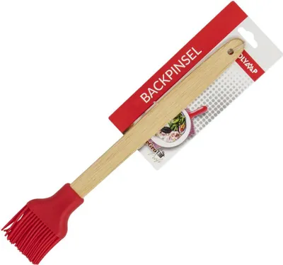 Produktbild von Backpinsel aus Silikon mit Holzgriff 29 cm