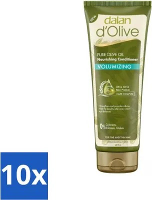 Productafbeelding van Dalan d'Olive - Volume Conditioner - Met olijfolie - 200 ml - Voordeelverpakking - 10 stuks